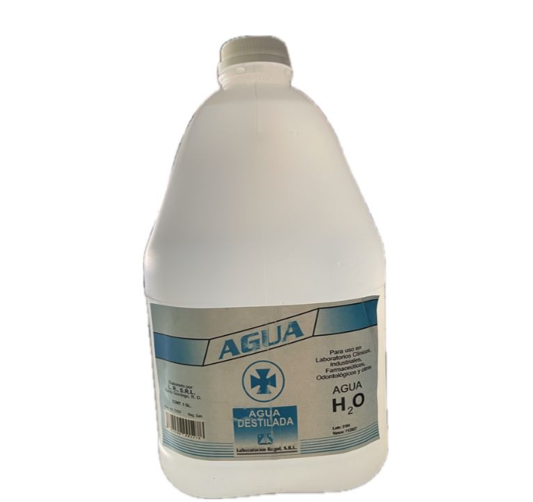 Agua destilada galón